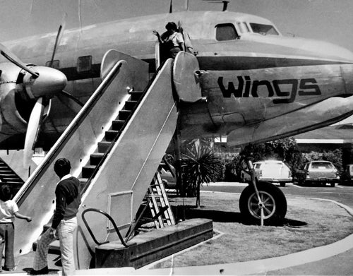 Lugares que ya no existen / Wings Avión-Cafetería, el sueño maravilloso de mi infancia