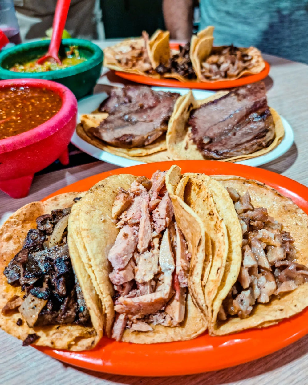 Tacos en CDMX / Yeshua tacos alberca de tripa, ubre y ¿pajarilla?