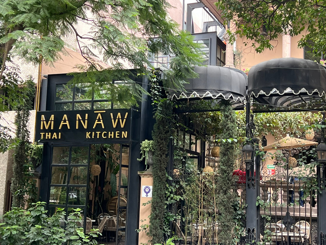 Comida tailandesa CDMX/ Restaurante Manaw, visita este escondite de Tailandia en México.